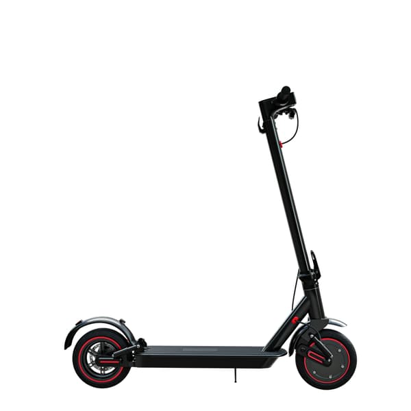 Lamtier 10'' hopfällbar elsparkcykel, 350W motor, 10.4AH batteri, framhjulsdrift, stötdämpare fram och bak