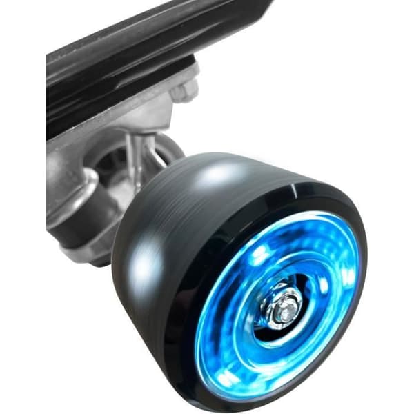 Skateboard 22 x 6 - STAMP - SKIDKONTROLL - Ljus hjul