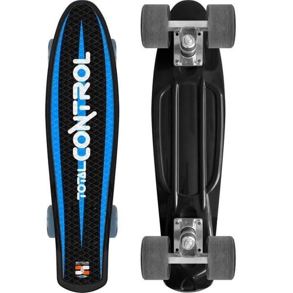 Skateboard 22 x 6 - STAMP - SKIDKONTROLL - Ljus hjul