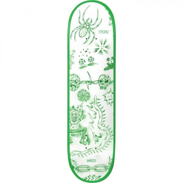 Skateboard - BAKER - Deck lunacy tf 8,3875 x 32 - Blandat - Vuxen