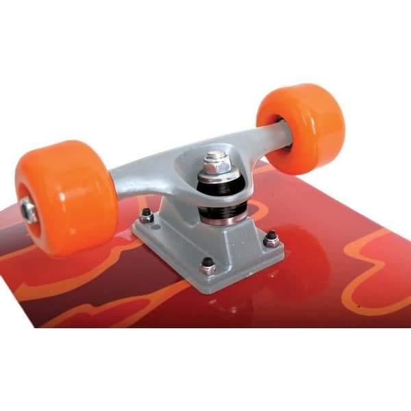 Skateboard - SCHILDKROT - Kicker Red Parkour 31" - Lönnträ - 4 hjul - För barn