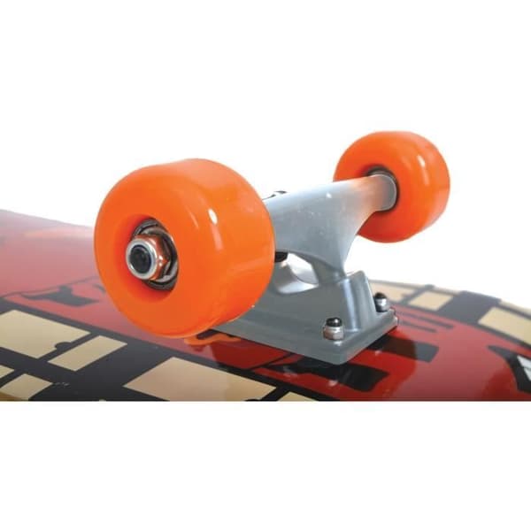 Skateboard - SCHILDKROT - Kicker Red Parkour 31" - Lönnträ - 4 hjul - För barn