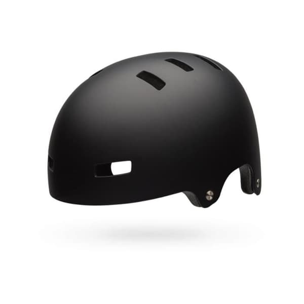 Bell 2018 Span Matte Black Skateboardhjälm - Unisex - Vuxen - Skatepark - Urban