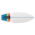 Miniatyrbild 3 av 6: RAZOR Surfbräda - RIPSURF - Skateboard Vit-Multicolor