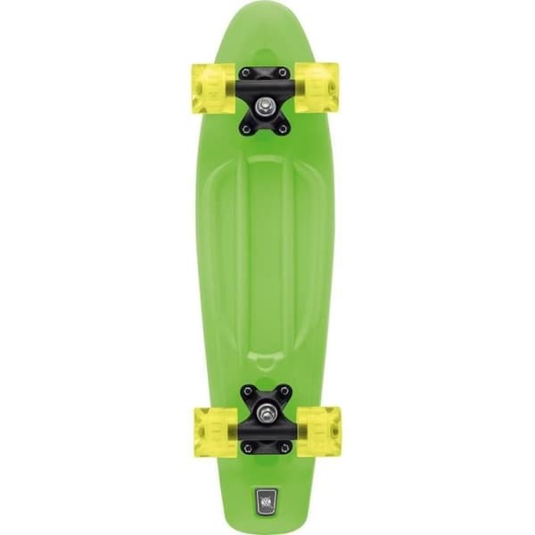 Skateboard - Xootz - LED - 56 cm - Grön - Barn - Blandat