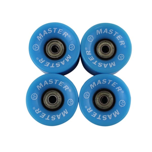 Reservehjul til MASTER skateboard - 60 x 45 mm - blå