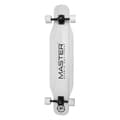 Miniatyrbild 2 av 5: Longboard MASTER 42" Lönnskateboard 107cm - Mönster: Vitt Trä