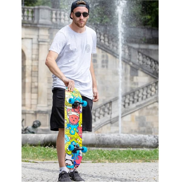 Klassisk skateboard SCHILDKROT Slider 31" - Monsters