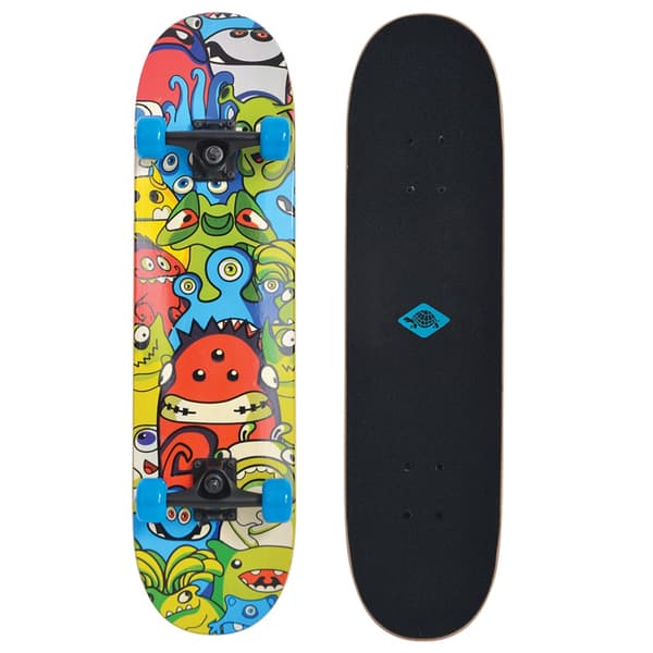 Klassisk skateboard SCHILDKROT Slider 31" - Monsters