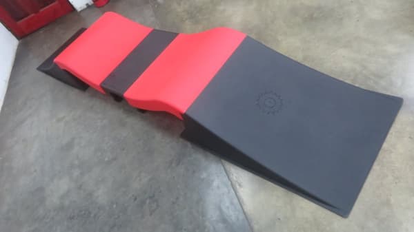 MCU-Sport Skate Double Wave Ramp Set 330 x 71 x 34,5 cm