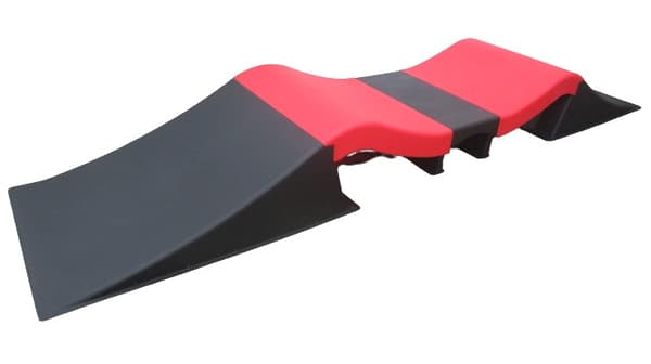 MCU-Sport Skate Double Wave Ramp Set 330 x 71 x 34,5 cm