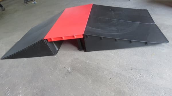 MCU-Sport Skate Ramp Set 212,7 x 94 x 26 cm