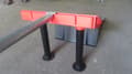 Miniatyrbild 3 av 10: MCU-Sport Skate  Ramp + Grind Rail set 425 x 48 x 41,6 cm