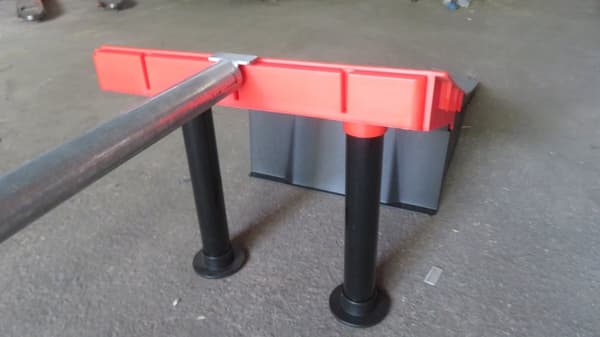 MCU-Sport Skate  Ramp + Grind Rail set 425 x 48 x 41,6 cm