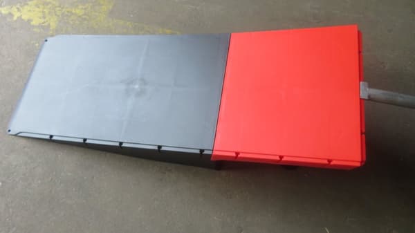 MCU-Sport Skate  Ramp + Grind Rail set 425 x 48 x 41,6 cm