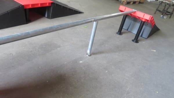 MCU-Sport Skate  Ramp + Grind Rail set 425 x 48 x 41,6 cm