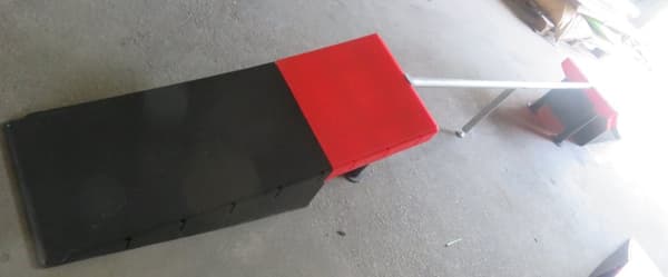 MCU-Sport Skate  Ramp + Grind Rail set 425 x 48 x 41,6 cm