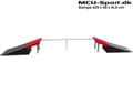 Miniatyrbild 1 av 10: MCU-Sport Skate  Ramp + Grind Rail set 425 x 48 x 41,6 cm