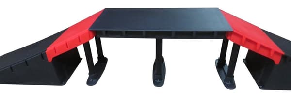 MCU-Sport Skate Ramp set 172,5 x 25 x 25,5 cm
