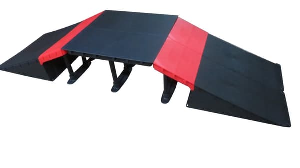 MCU-Sport Skate Ramp set 172,5 x 50 x 25,5 cm