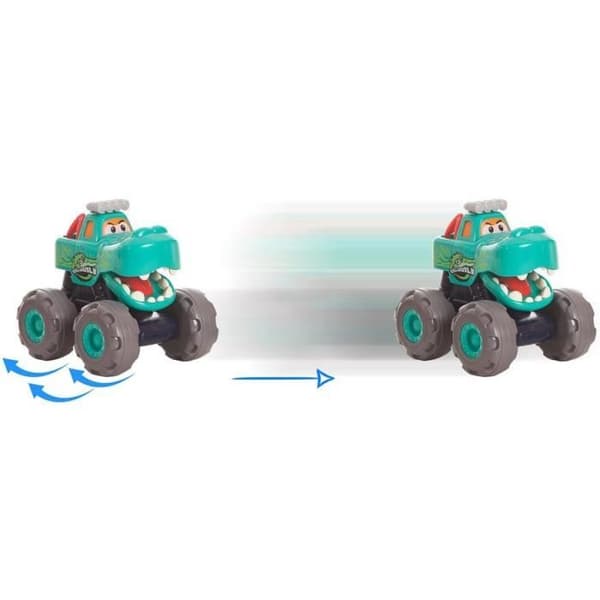 Camión Monster Trucks Coco con box Friction 17X15X15 cm