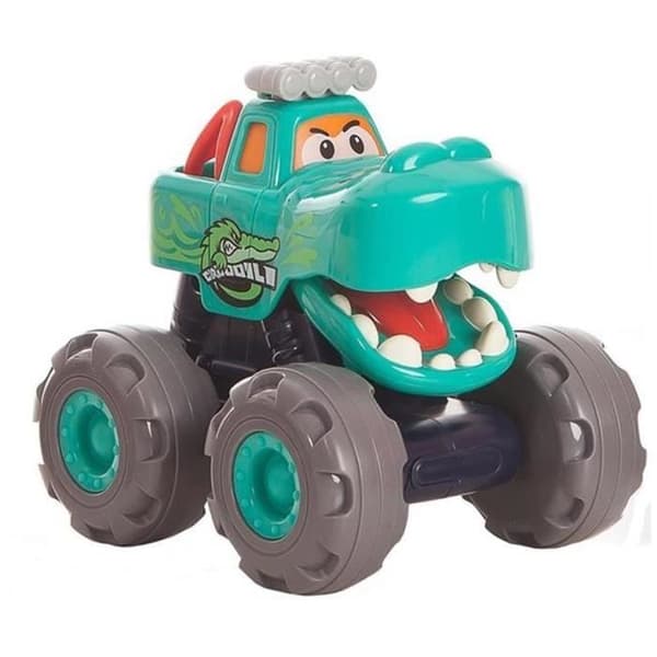 Camión Monster Trucks Coco con box Friction 17X15X15 cm