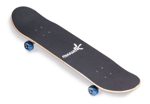 Akcija! Muuwmi Skateboard skrituļdēlis ar pārnēsājamo somu, ABEC 5, Wave