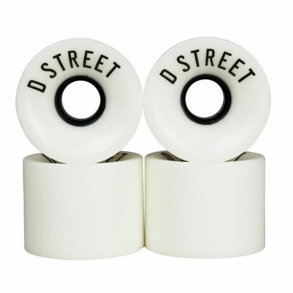 Hjul Dstreet DST-SKW-0004 59 mm Hvid