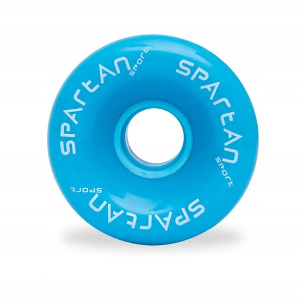 4 SPARTAN Longboard Wheels 70 x 42 mm - sininen