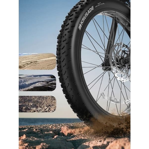Elcykel DUOTTS E26 55km/h 1000W 48V 20Ah 120km MTB Praktisk för att resa och parkera Grön