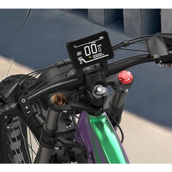 Elcykel DUOTTS E26 55km/h 1000W 48V 20Ah 120km MTB Praktisk för att resa och parkera Grön
