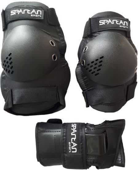 SPARTAN Bike Skateboard Protectors Set om 6 - M