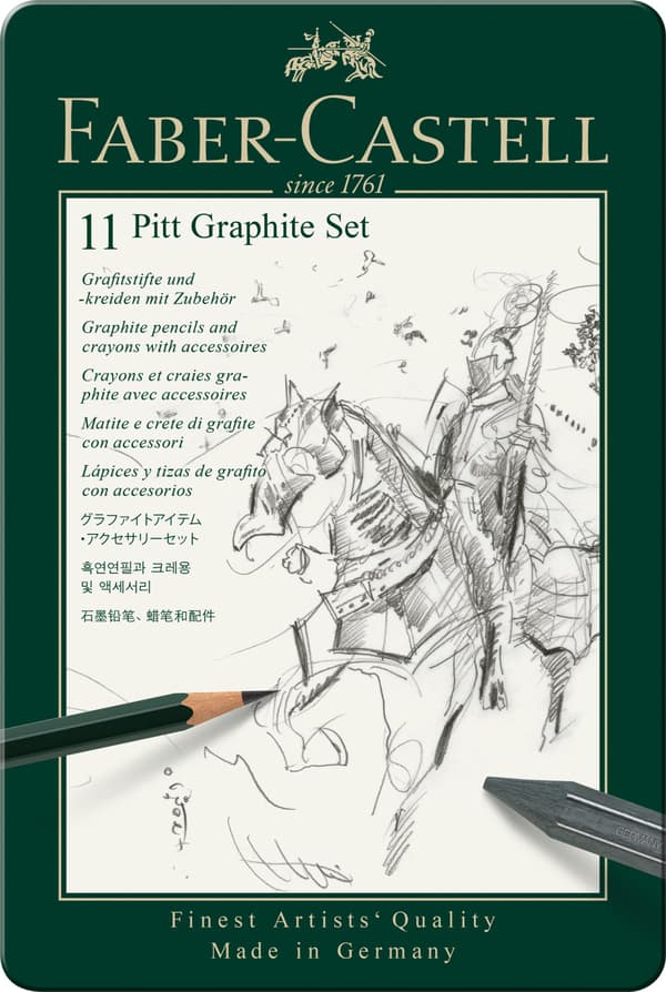 Pitt Graphite Blyertspenna 11-p, Faber-Castell