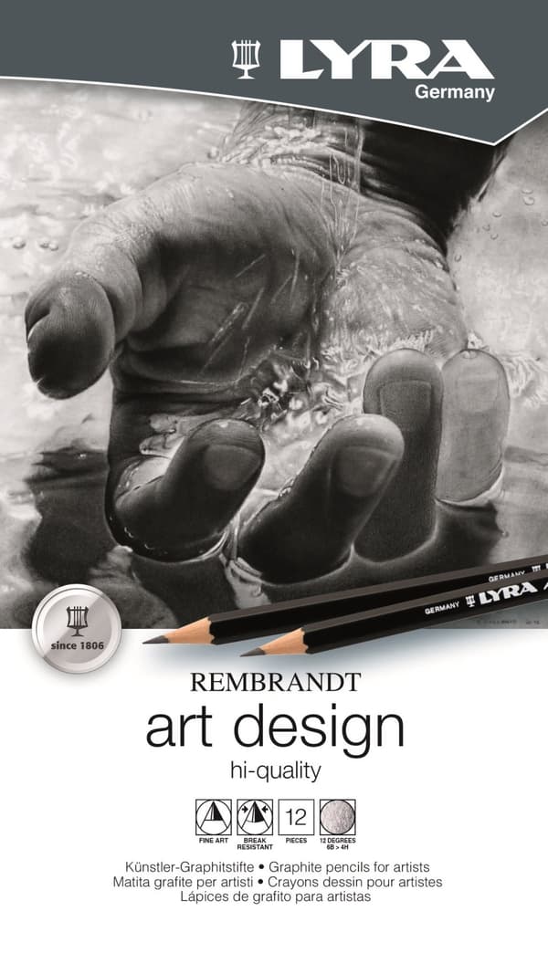 Art Design tegneblyanter 12 stk. 1 pk. Lyra