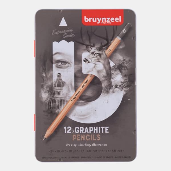 Grafitpennor Expression 12-set Bruynzeel