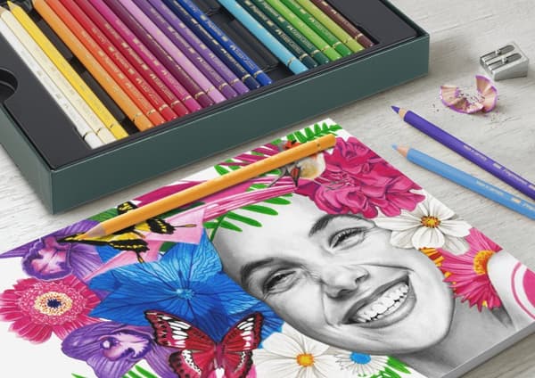 Gavesett Polychromos & Pitt Graphite Matt Small 32 deler Faber Castell