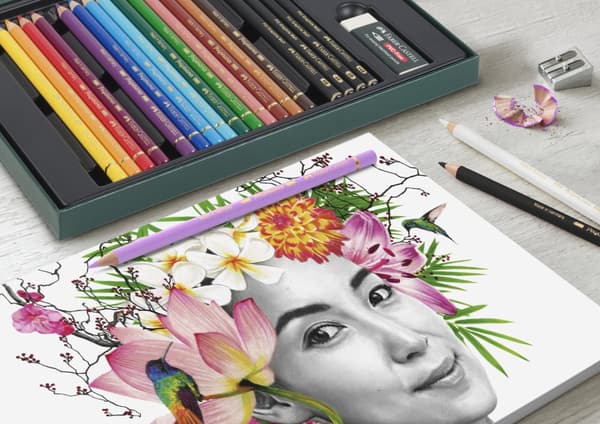 Gavesett Polychromos & Pitt Graphite Matt Small 32 deler Faber Castell