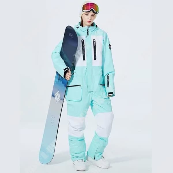 TD® 3-i-ett kombinerad skiddräkt för kvinnor utomhus snowboard snödräkt Utrustning-XL