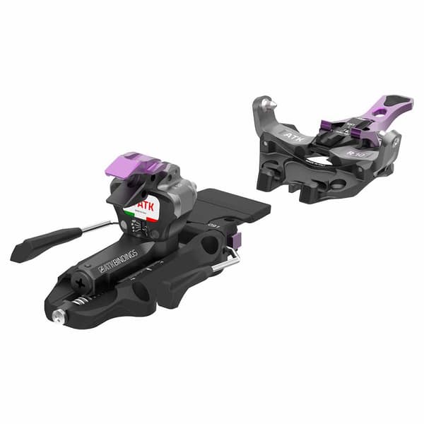 Atk Race Skidturbindningar Raider 10 91 Mm Silver 91 mm