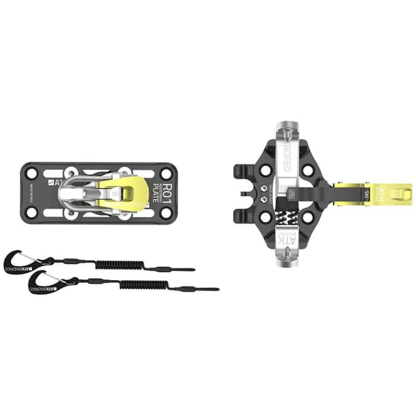 Atk Race Utan Brake Ski Touring-bindningar Trofeo 4 Plus Silver