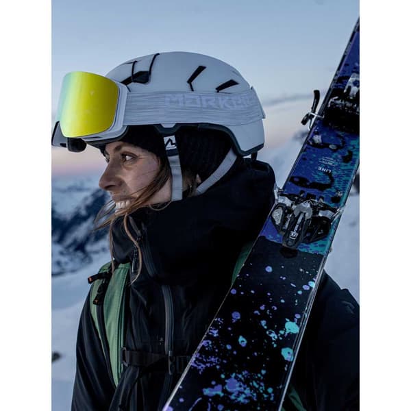 Marker Alpinist Free 11 W/o Brake Toppturbindningar Silver