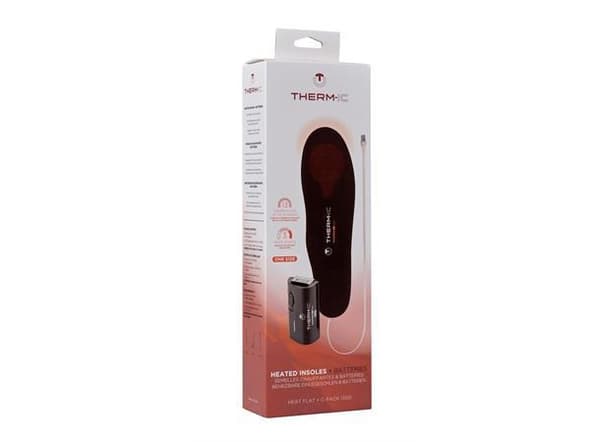 THERMIC HEAT FLAT INSOLES +C-PACK 1300/1300B/1700B - välj batteripack
