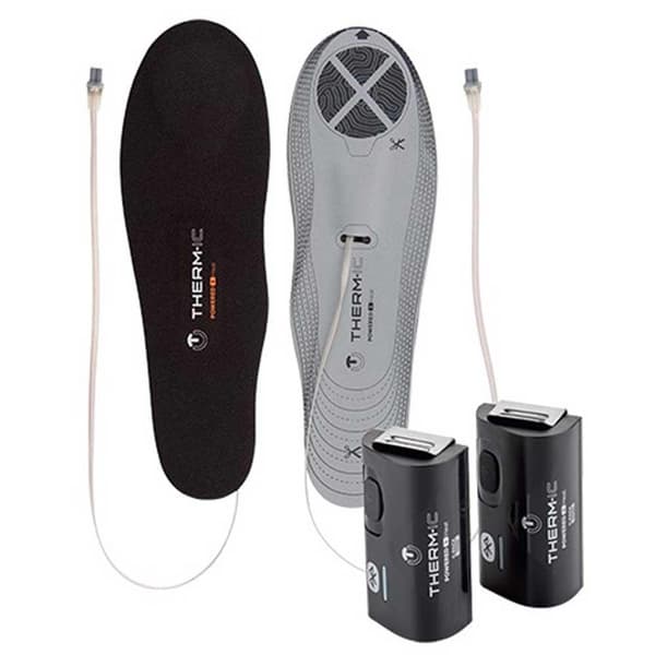 THERMIC HEAT FLAT INSOLES +C-PACK 1300/1300B/1700B - välj batteripack
