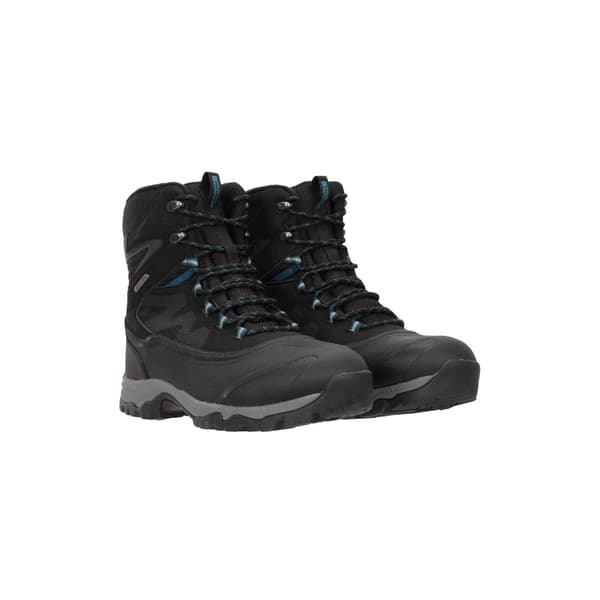 Mountain Warehouse Mens Ultra Piste Basher Waterproof Snow Boots Black 7 UK