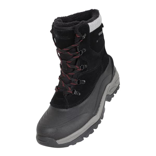 Mountain Warehouse Snöstövel Snowdon Extreme i mocka, herr Black 9 UK