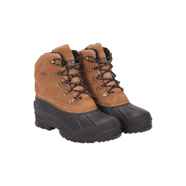 Mountain Warehouse Range Snöstövlar i mocka för herrar