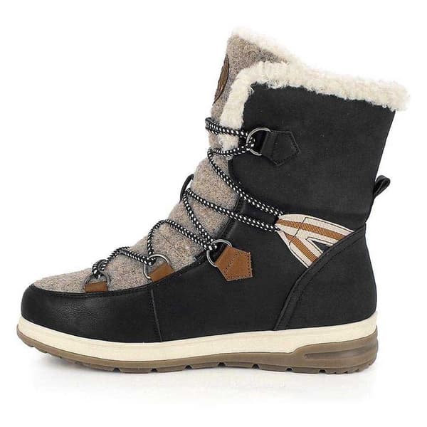 Kimberfeel Sne Støvler Ebelya Beige,Sort EU 38 Kvinde