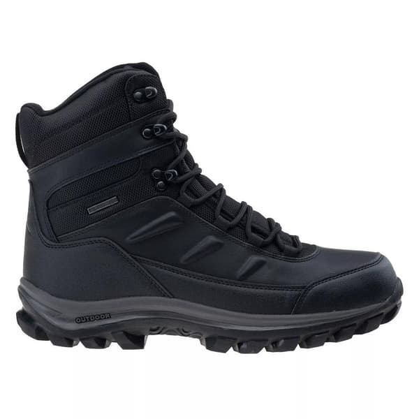 Elbrus Mens Spike Waterproof Mid Cut Snow Boots