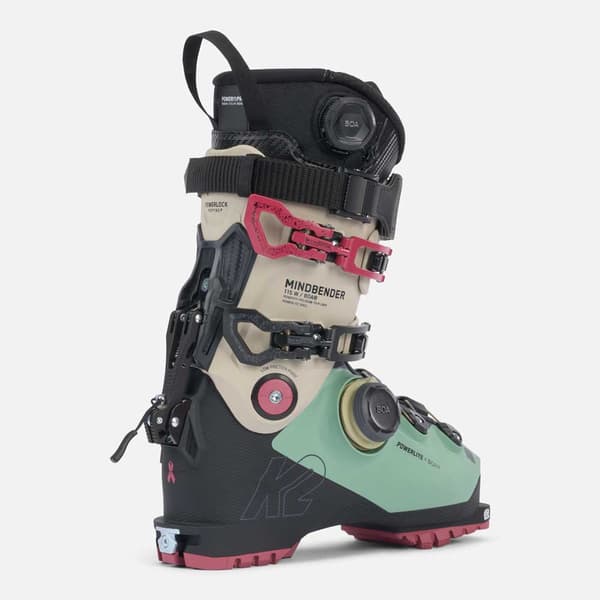 K2 Naisen Alppihiihtokengät Mindbender 115 Boa Vihreä 23.5