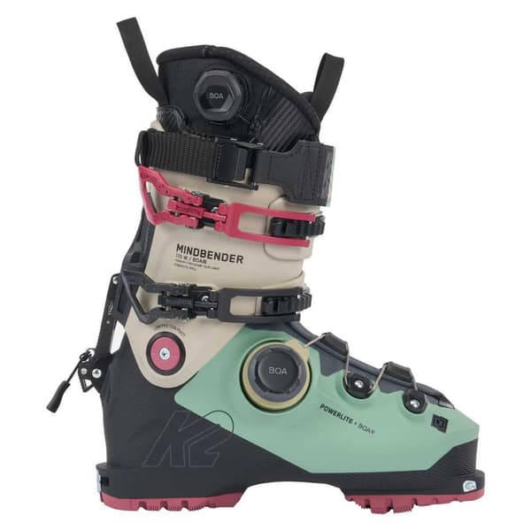 K2 Naisen Alppihiihtokengät Mindbender 115 Boa Vihreä 23.5